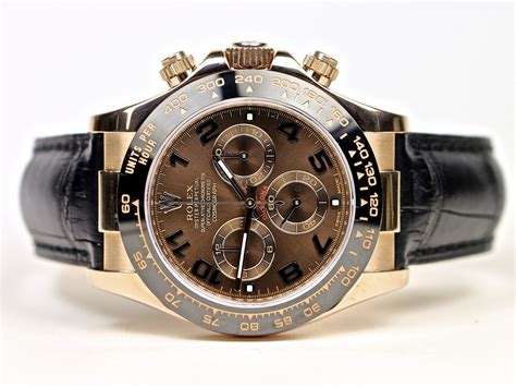 rolex daytona everose gold leather strap price|rolex daytona 116515.